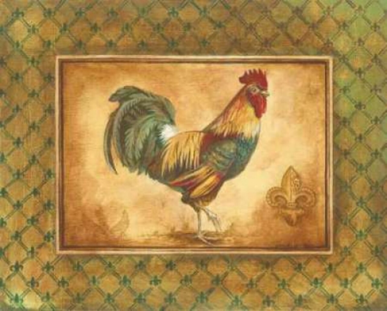 Country Rooster I Poster Print by Gregory Gorham - Item # VARPDXGOR192